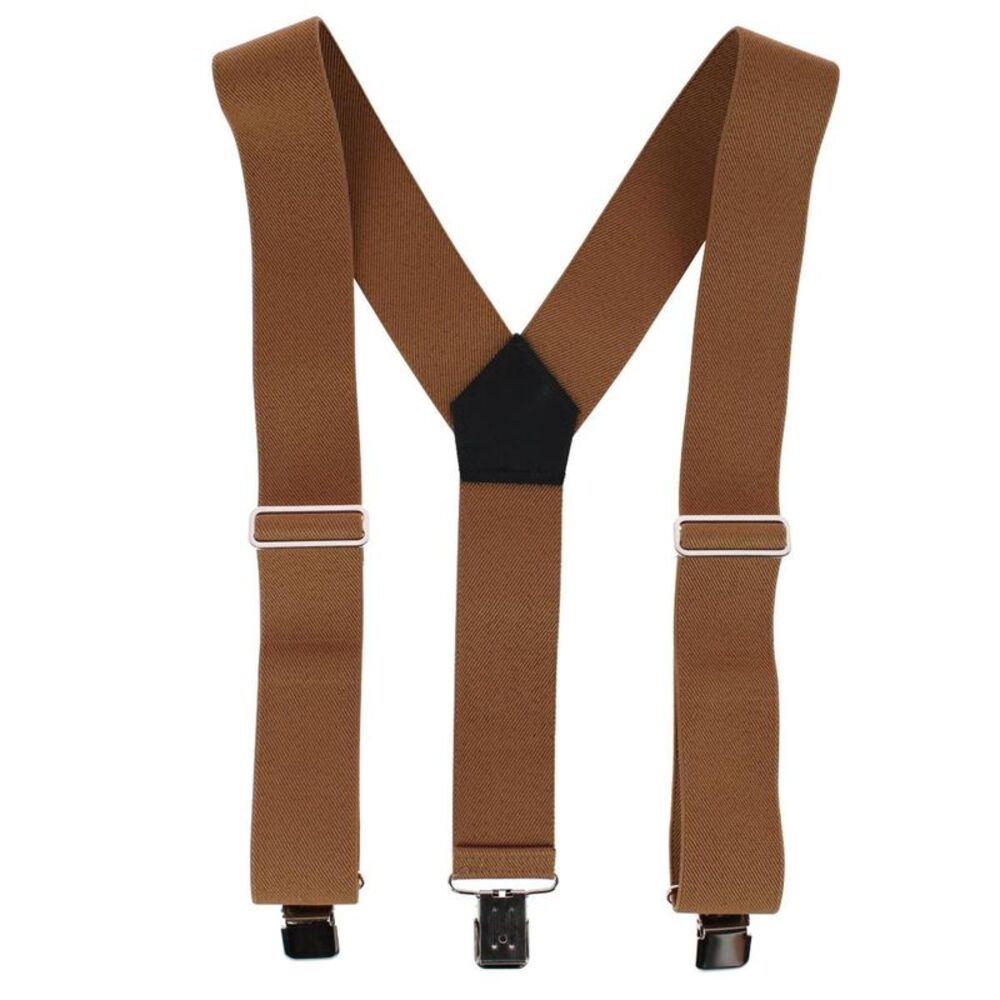 Welch Men's Big & Tall 2 Inch Elastic Y-Back Clip End Suspenders